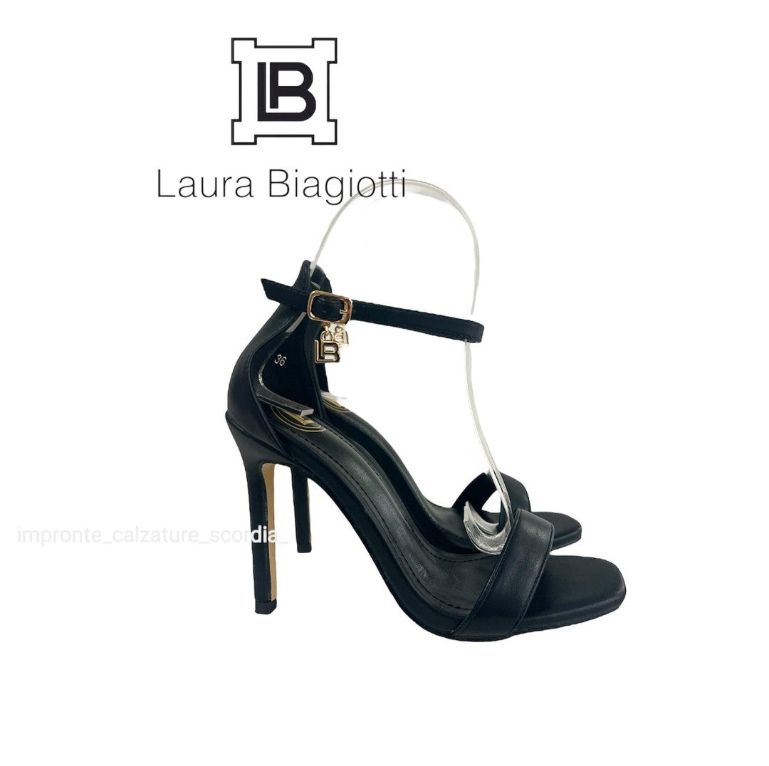 LAURA BIAGIOTTI SANDALI CON TACCO A SPILLO DONNA