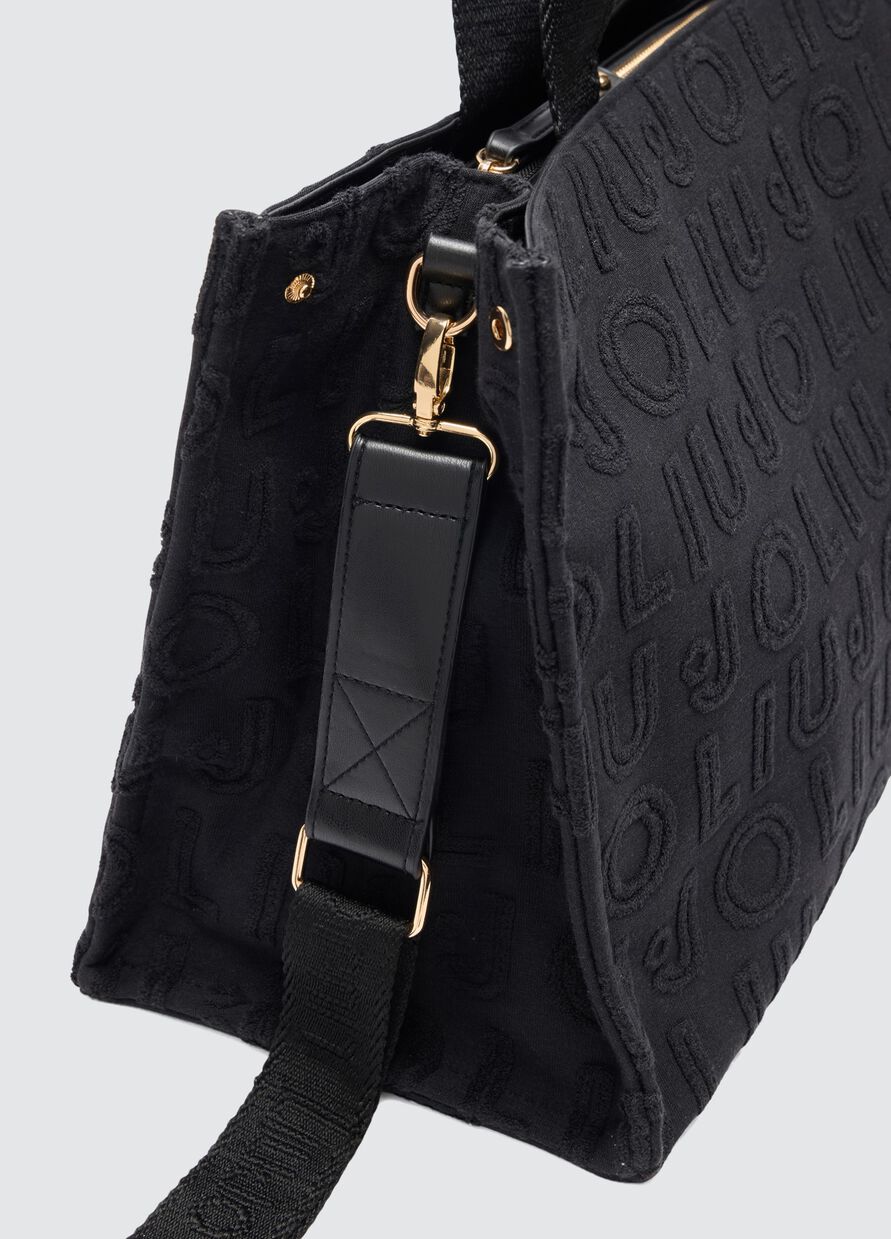 LIU JO BORSA L TOTE JACQUARD DONNA