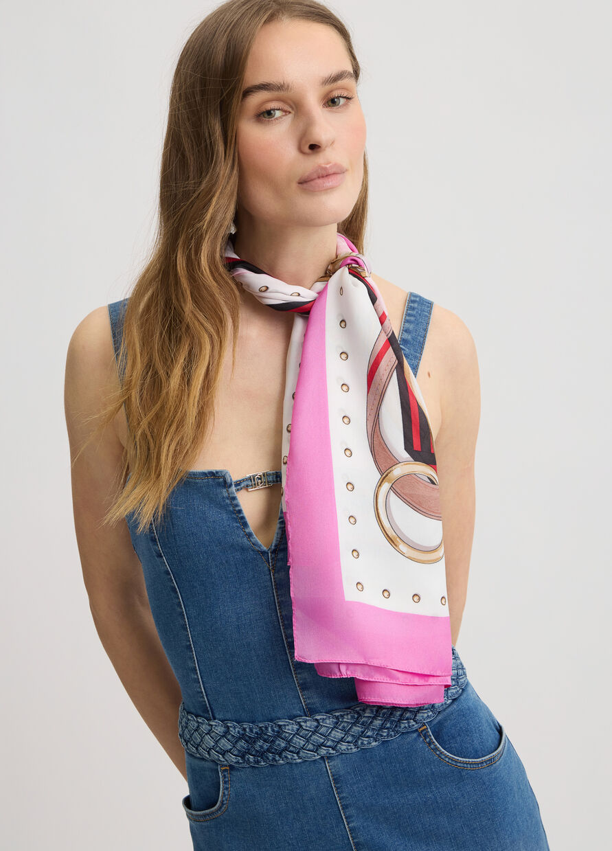 LIU JO FOULARD STRIPED DONNA