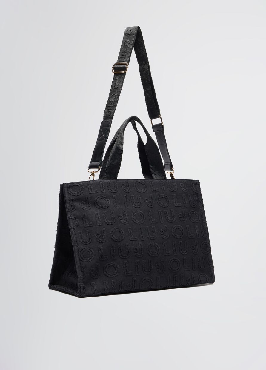LIU JO BORSA L TOTE JACQUARD DONNA
