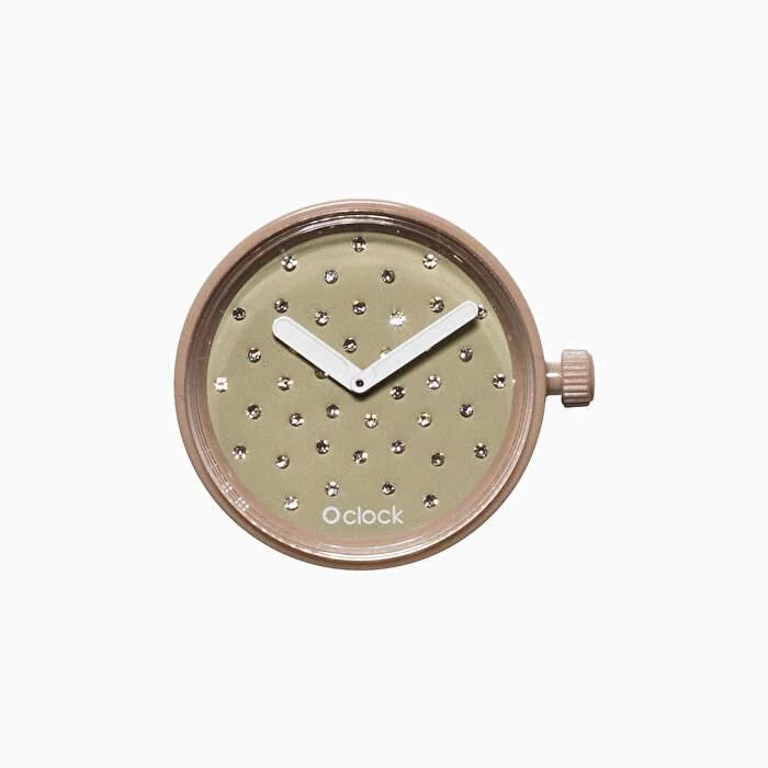 copy of O CLOCK orologio meccanismo PAVE' ORO