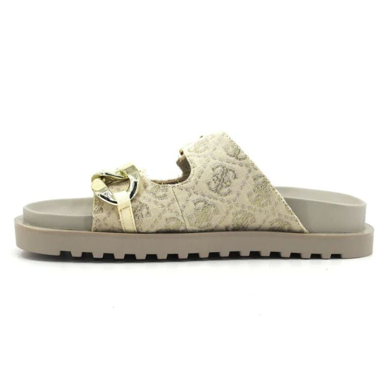 GUESS SANDALI GOMMA CON FIBBIA DONNA