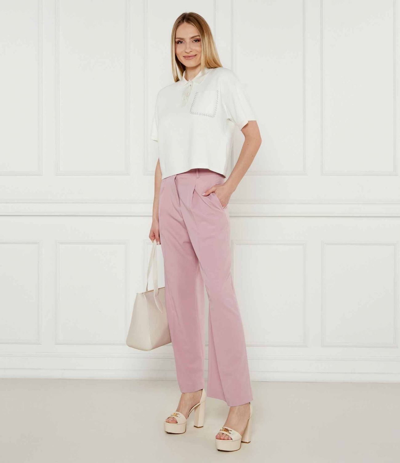 GUESS SANDALI PLATEAUX DONNA