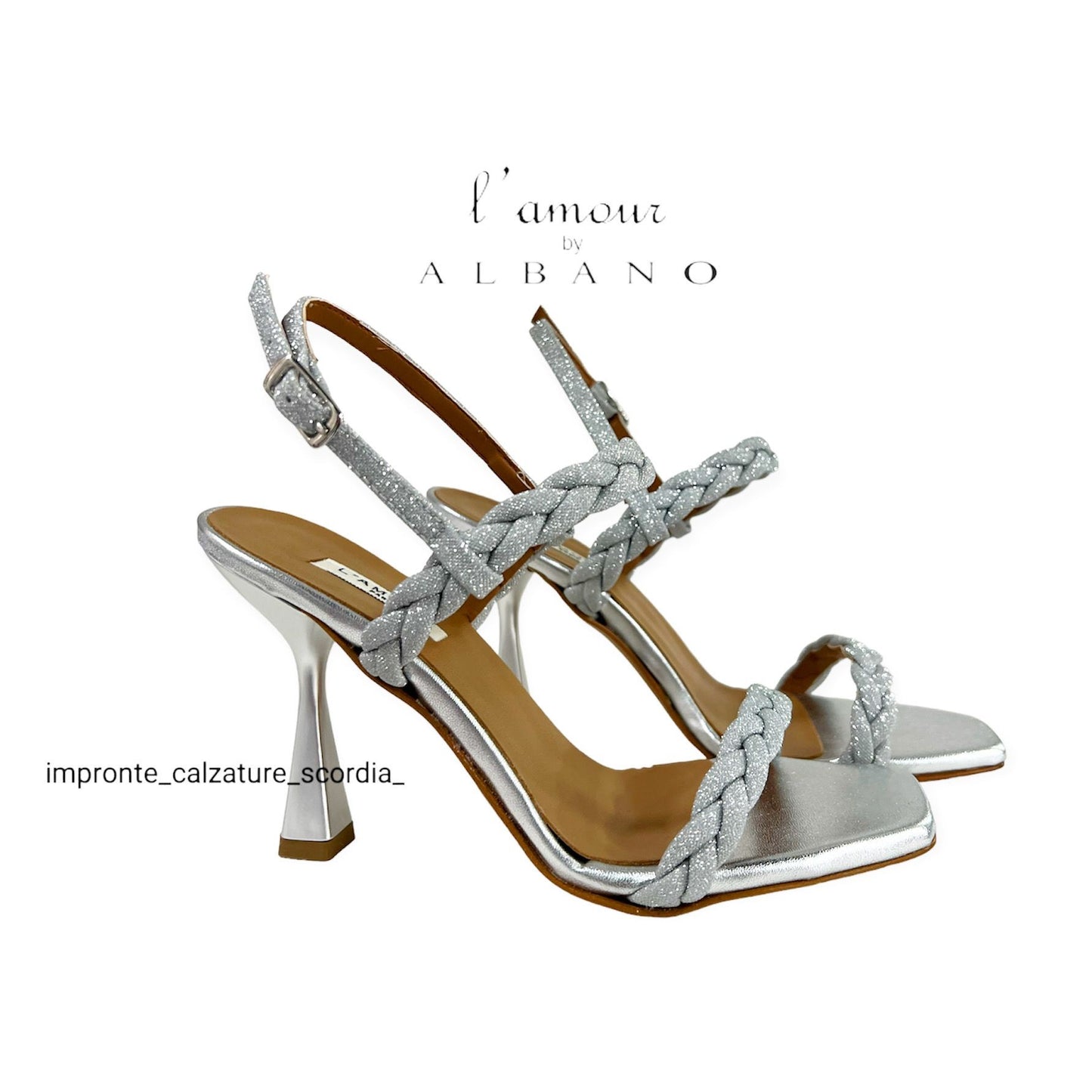 L'AMOUR BY ALBANO SANDALI ELEGANTI CON CINTURINO DONNA