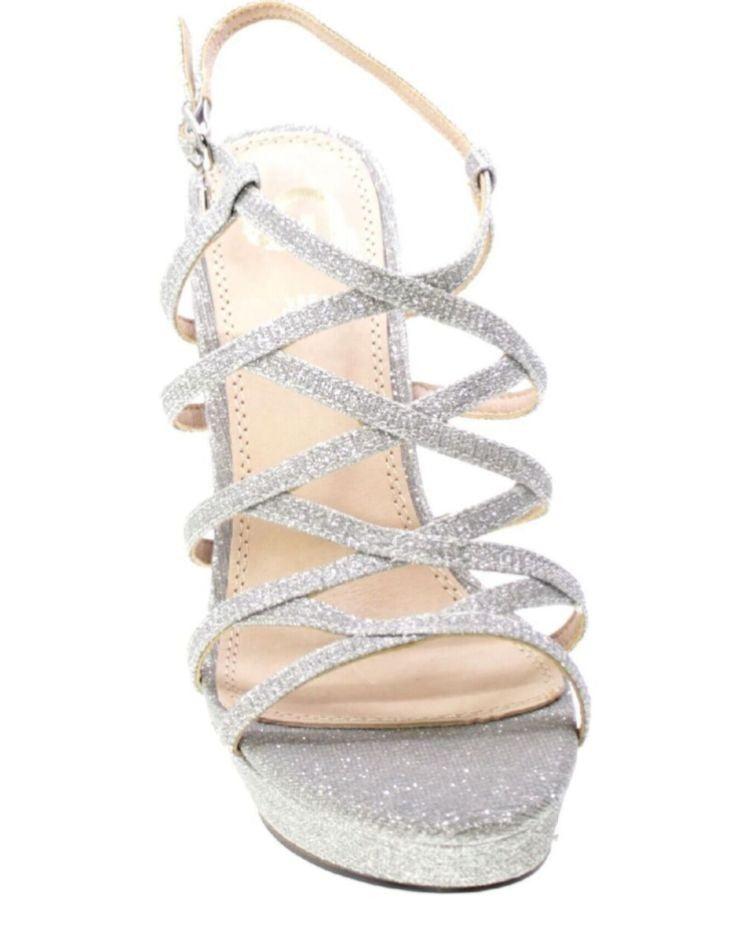 GOLD&GOLD SANDALI ELEGANTI CON GLITTER DONNA