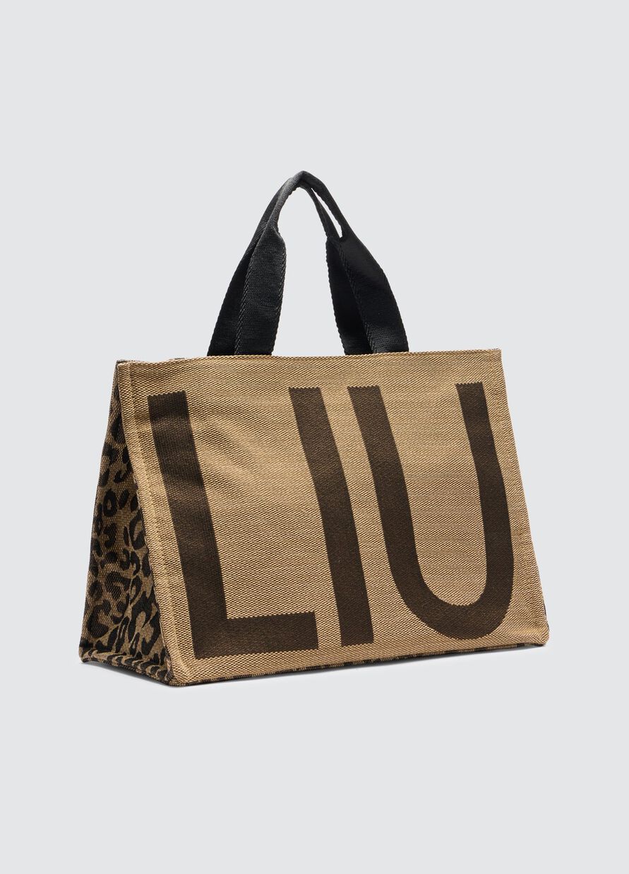 LIU JO BORSA L TOTE MONOGRAM