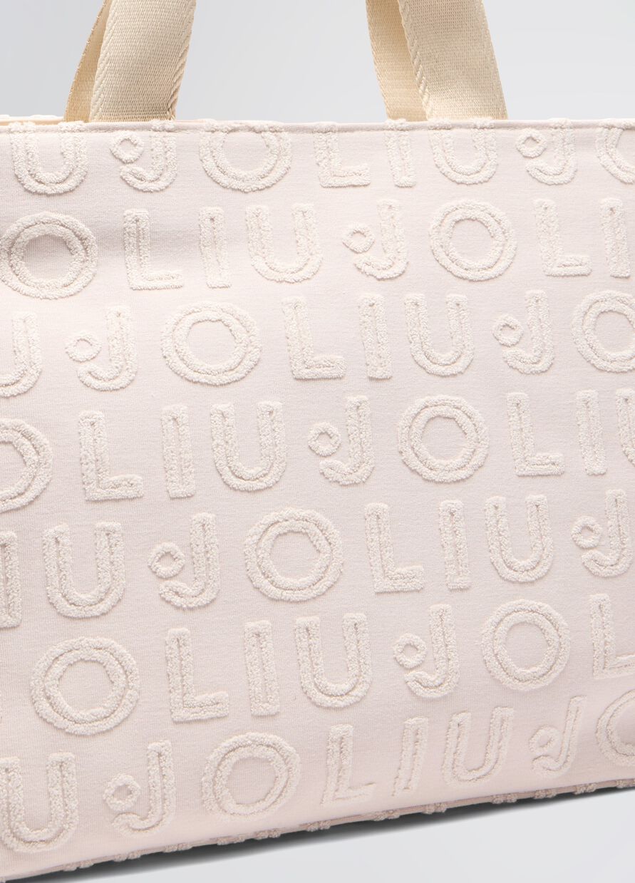 LIU JO BORSA L TOTE JACQUARD DONNA