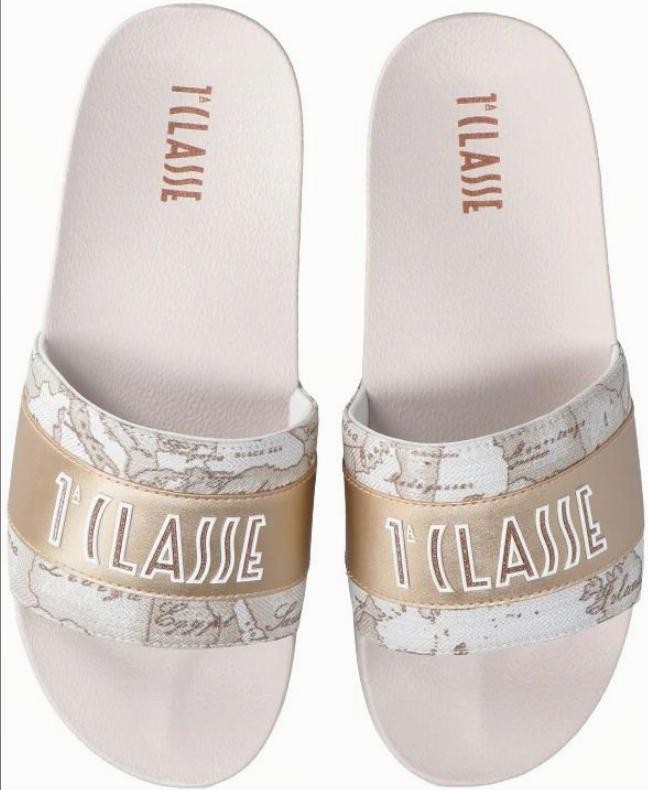 ALVIERO MARTINI CIABATTE MARE CON LOGO DONNA