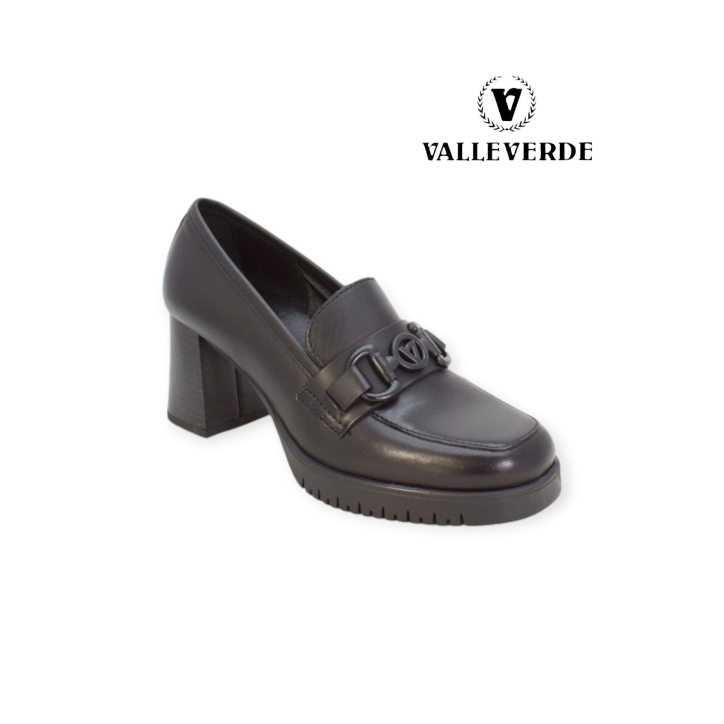 VALLEVERDE - DECOLLETE CUOIO