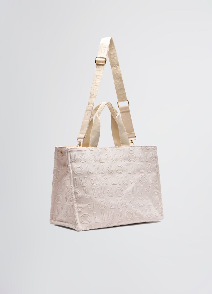 LIU JO BORSA L TOTE JACQUARD DONNA