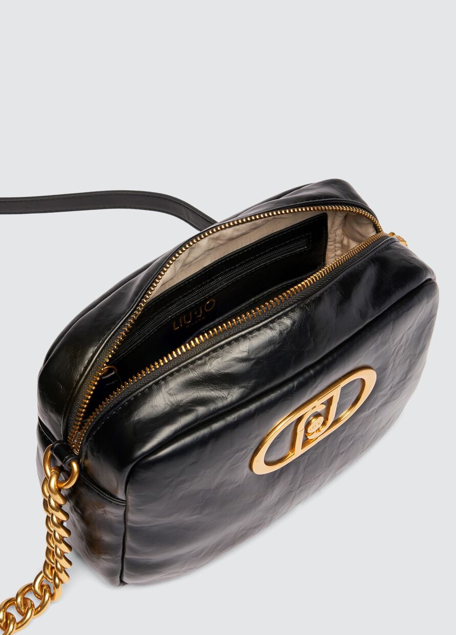 LIU JO TRACOLLA DONNA CON LOGO M CAMERA CASE