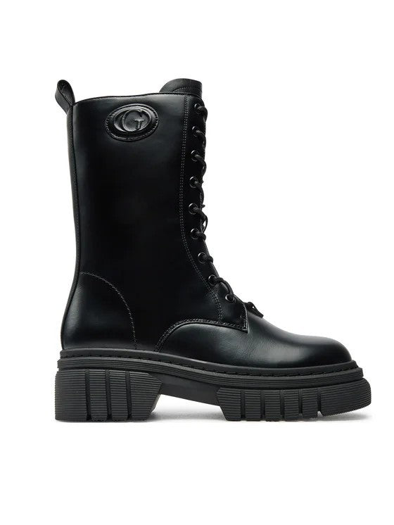GUESS ANFIBI ALTI DONNA CON LOGO IN RILIEVO