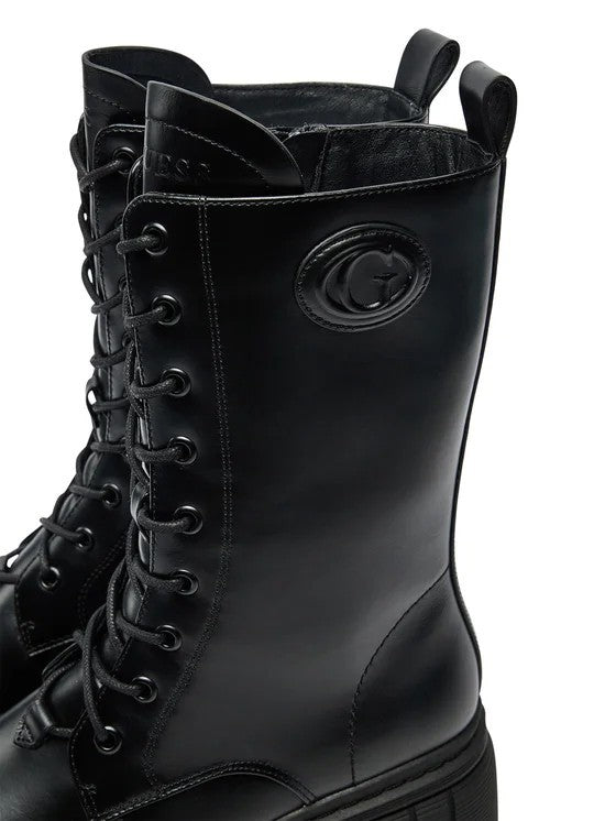 GUESS ANFIBI ALTI DONNA CON LOGO IN RILIEVO