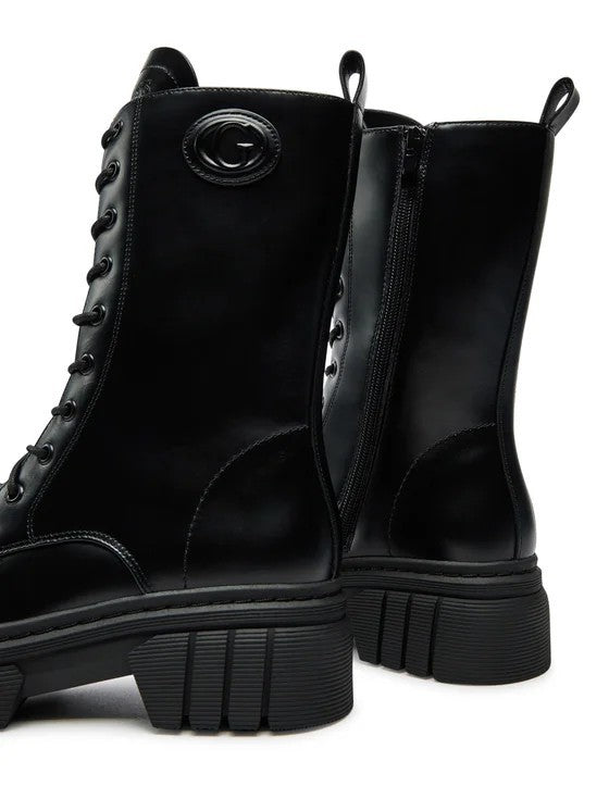 GUESS ANFIBI ALTI DONNA CON LOGO IN RILIEVO