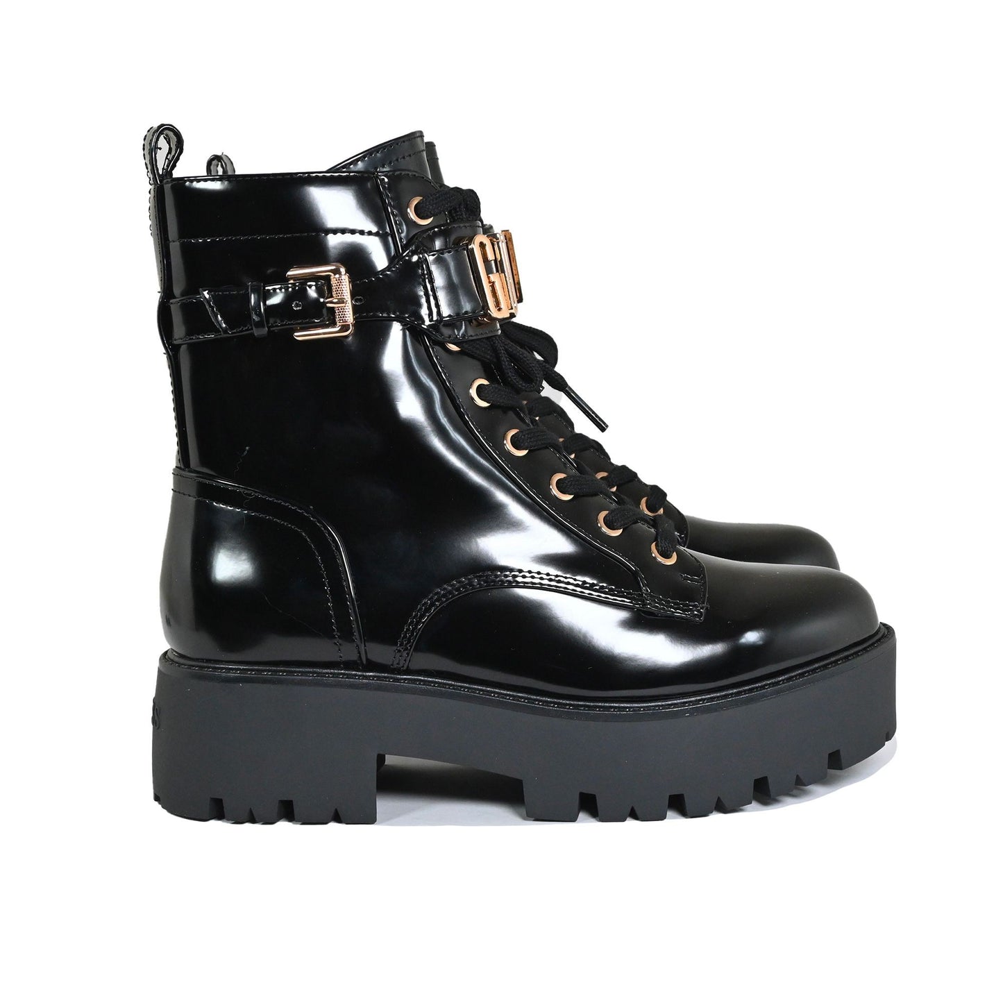GUESS ANFIBI DONNA CON SCRITTA LOGO