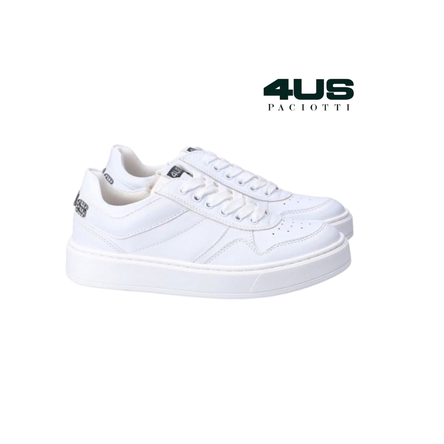 PACIOTTI 4US - SNEAKERS CON LOGO STRASS DONNA