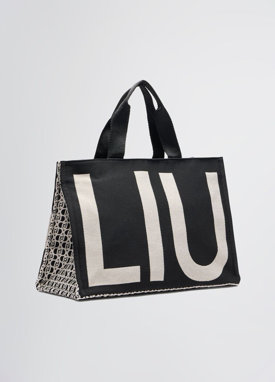 LIU JO BORSA L TOTE MONOGRAM