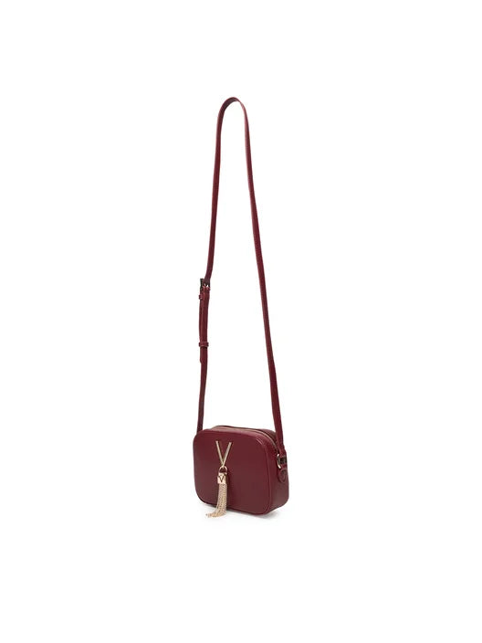 VALENTINO CAMERA BAG DIVINA BORDEAUX