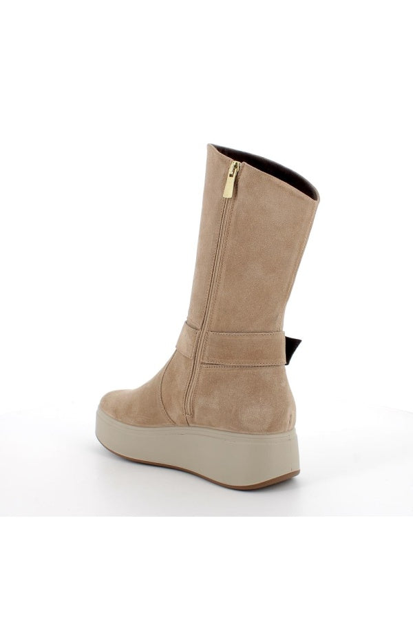IGI & CO STIVALI SCAMOSCIATI BEIGE