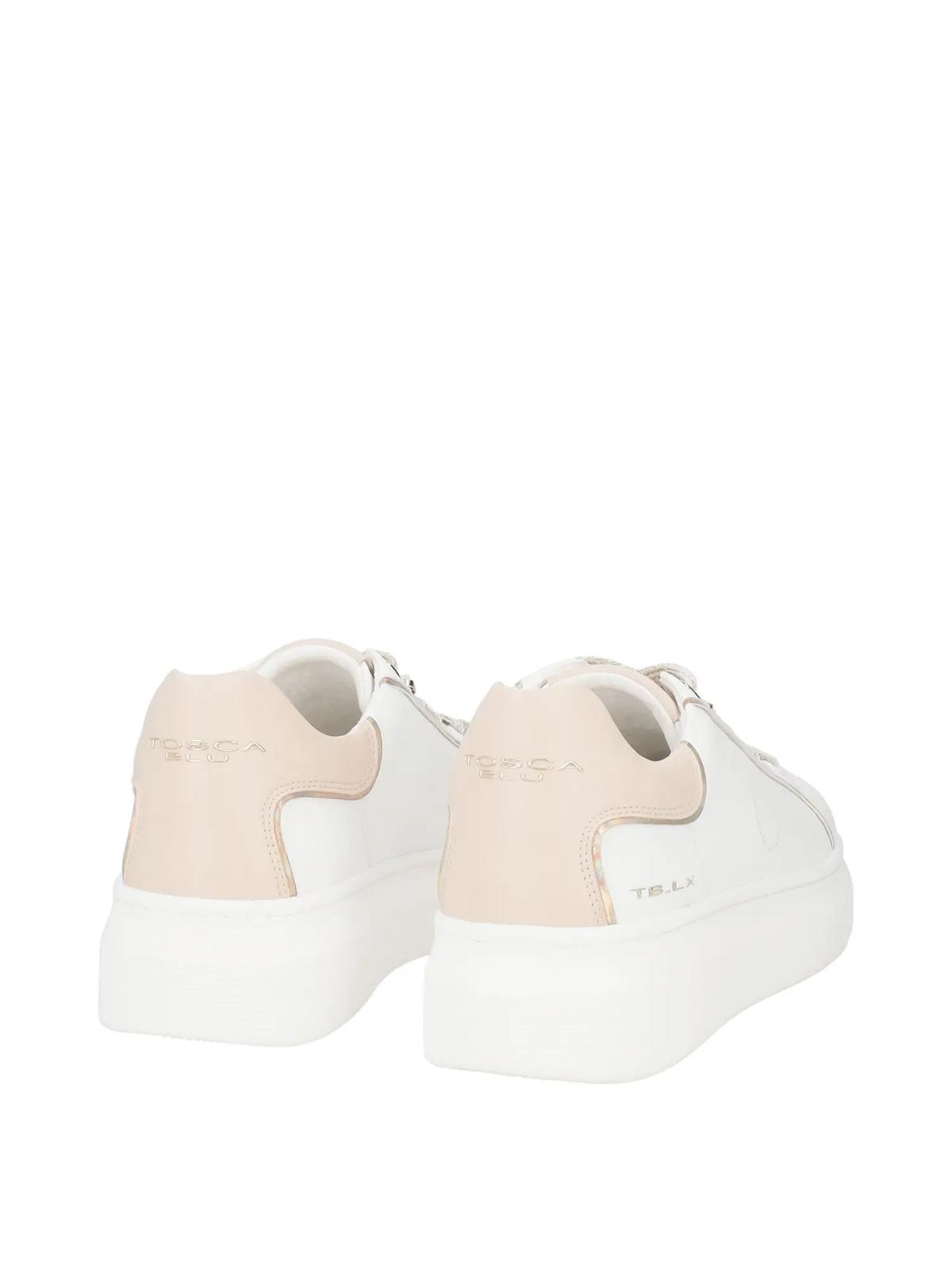 TOSCA BLU SNEAKERS DONNA BASSA CON CHARMS FENICE