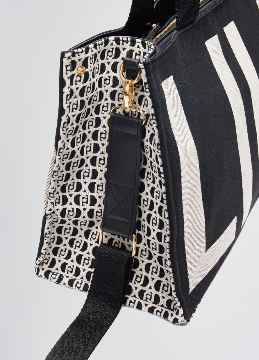 LIU JO BORSA L TOTE MONOGRAM