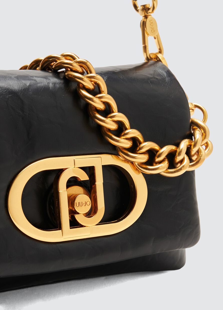 LIU JO LAPUFFY DONNA CON LOGO S CROSSBODY