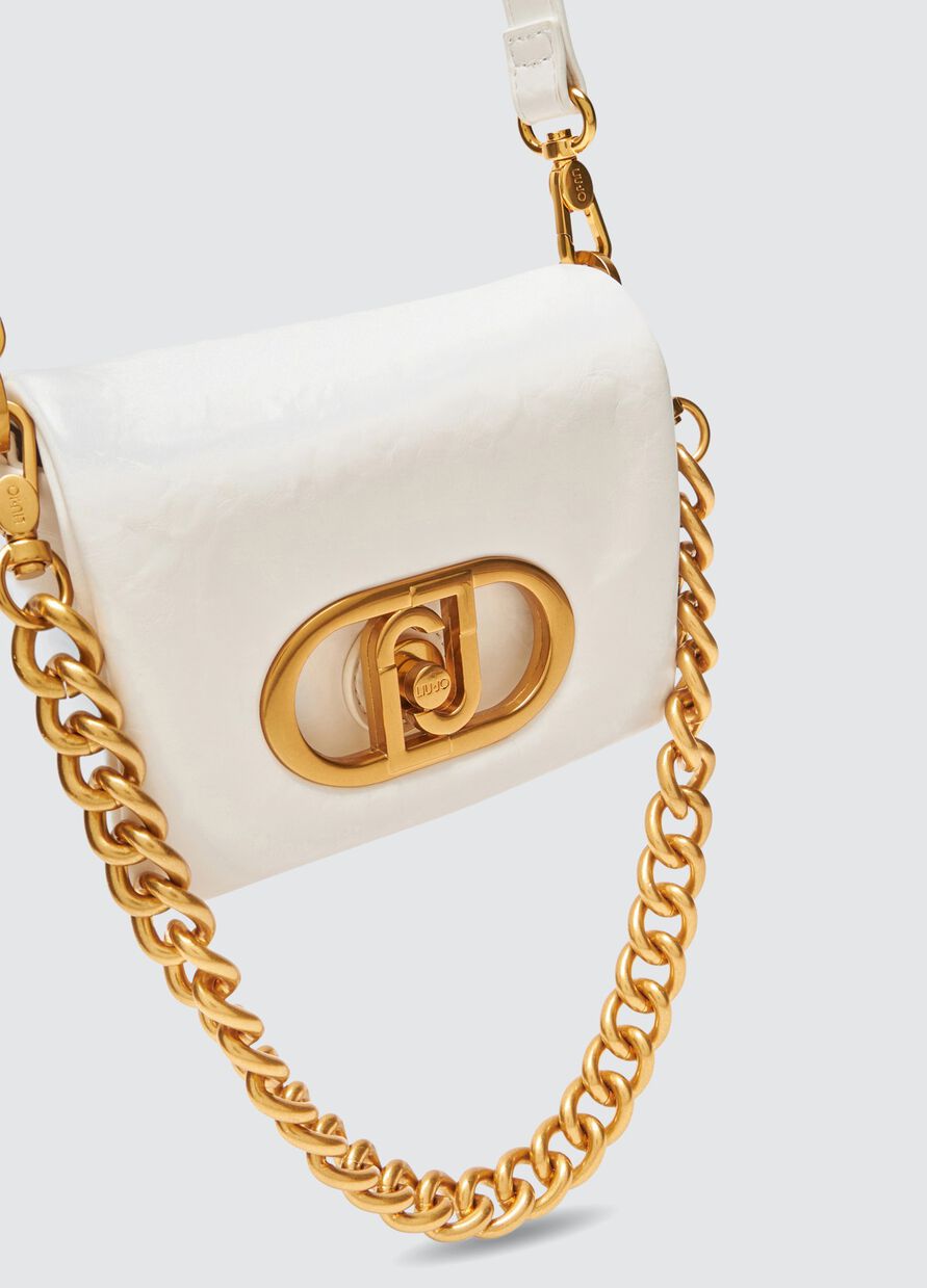 LIU JO LAPUFFY DONNA CON LOGO S CROSSBODY