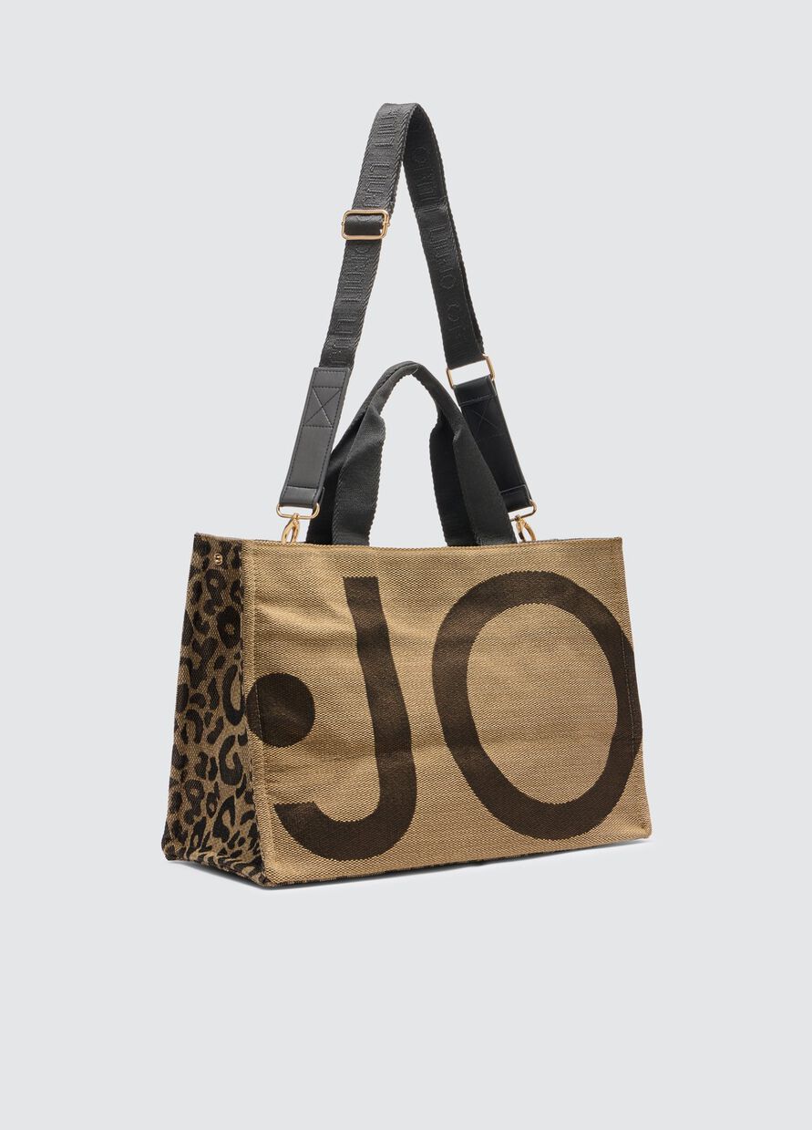 LIU JO BORSA L TOTE MONOGRAM