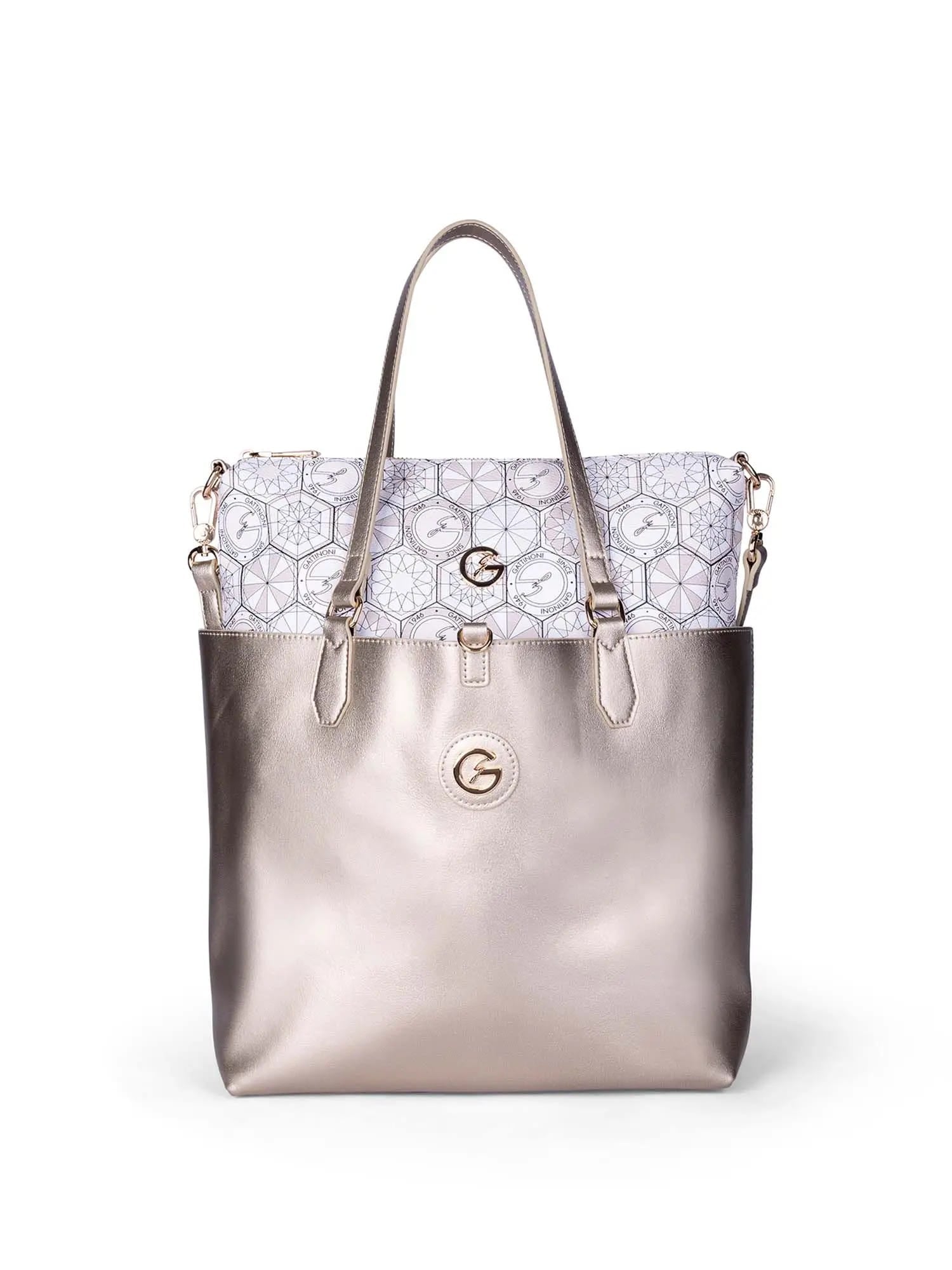 GATTINONI BORSA CON LOGO DONNA