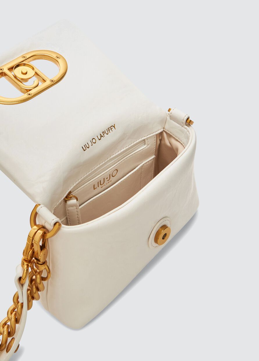 LIU JO LAPUFFY DONNA CON LOGO S CROSSBODY