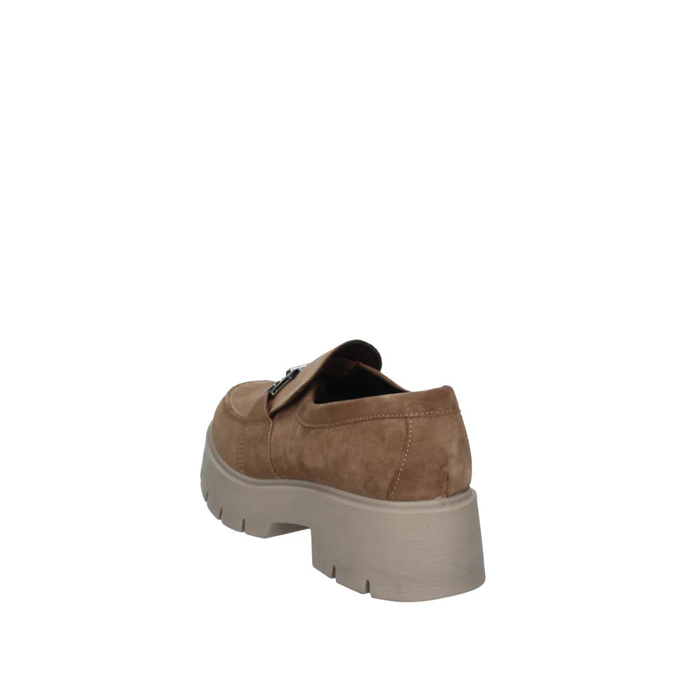 IGI&CO MOCASSINO CAMOSCIO FANGO