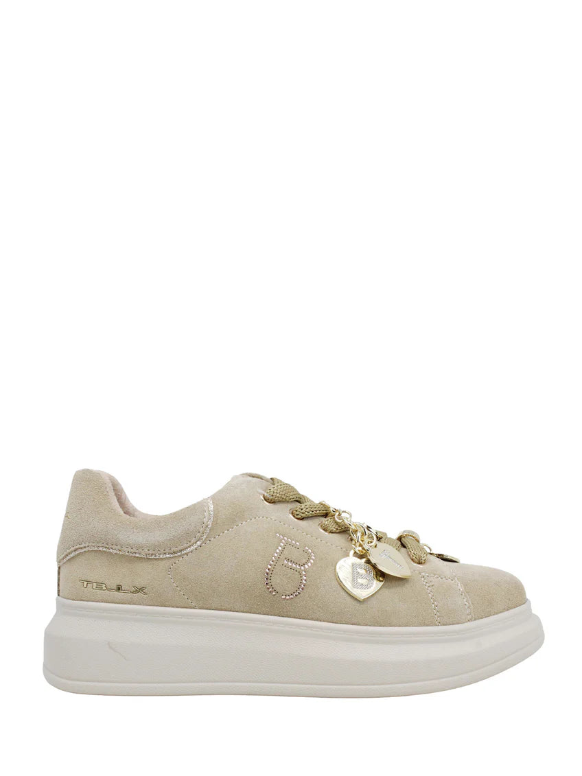 TOSCA BLU SNEAKERS CUORE BEIGE