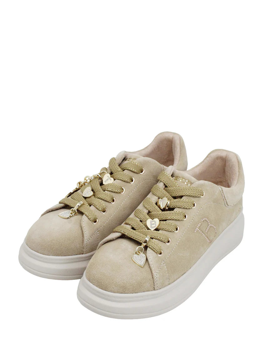 TOSCA BLU SNEAKERS CUORE BEIGE