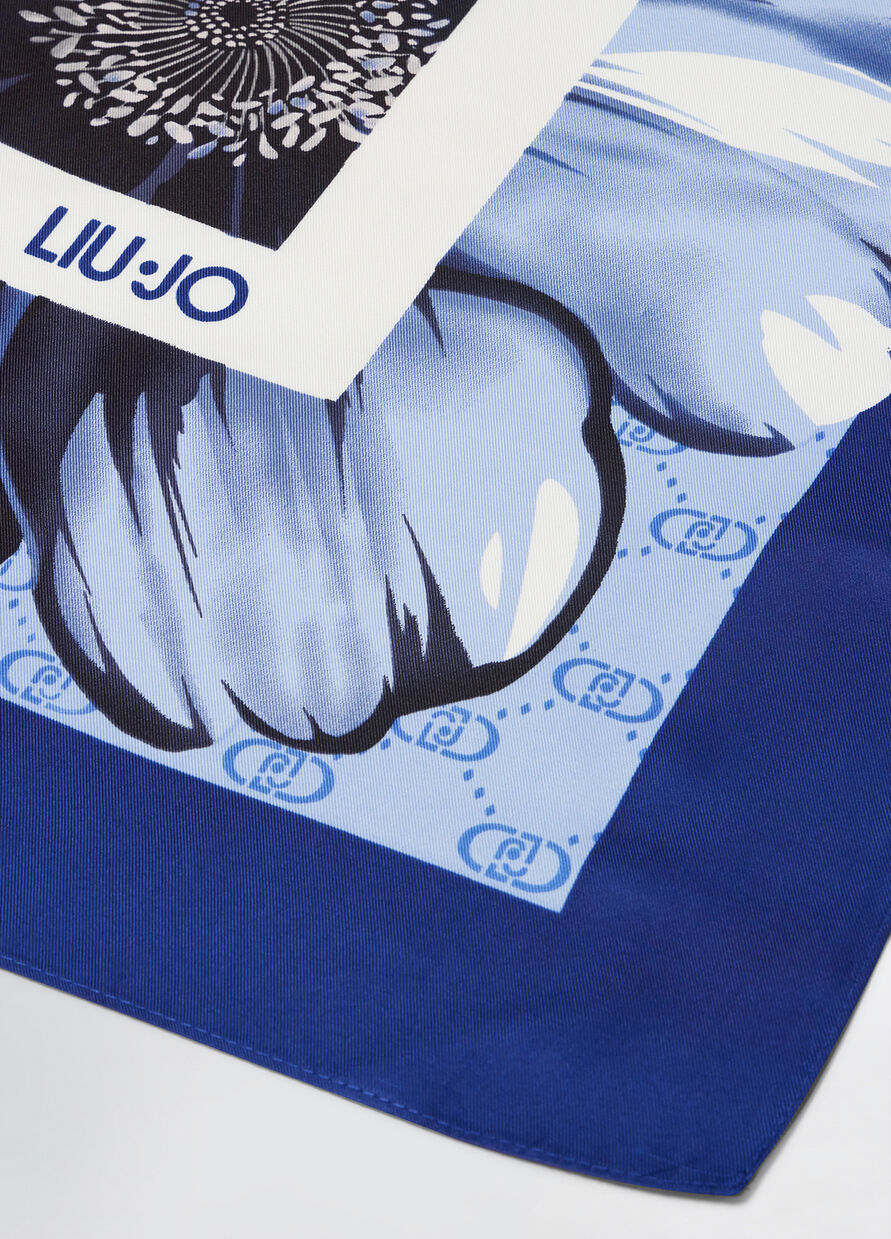 LIU JO FOULARD MAXI FLOWER DONNA