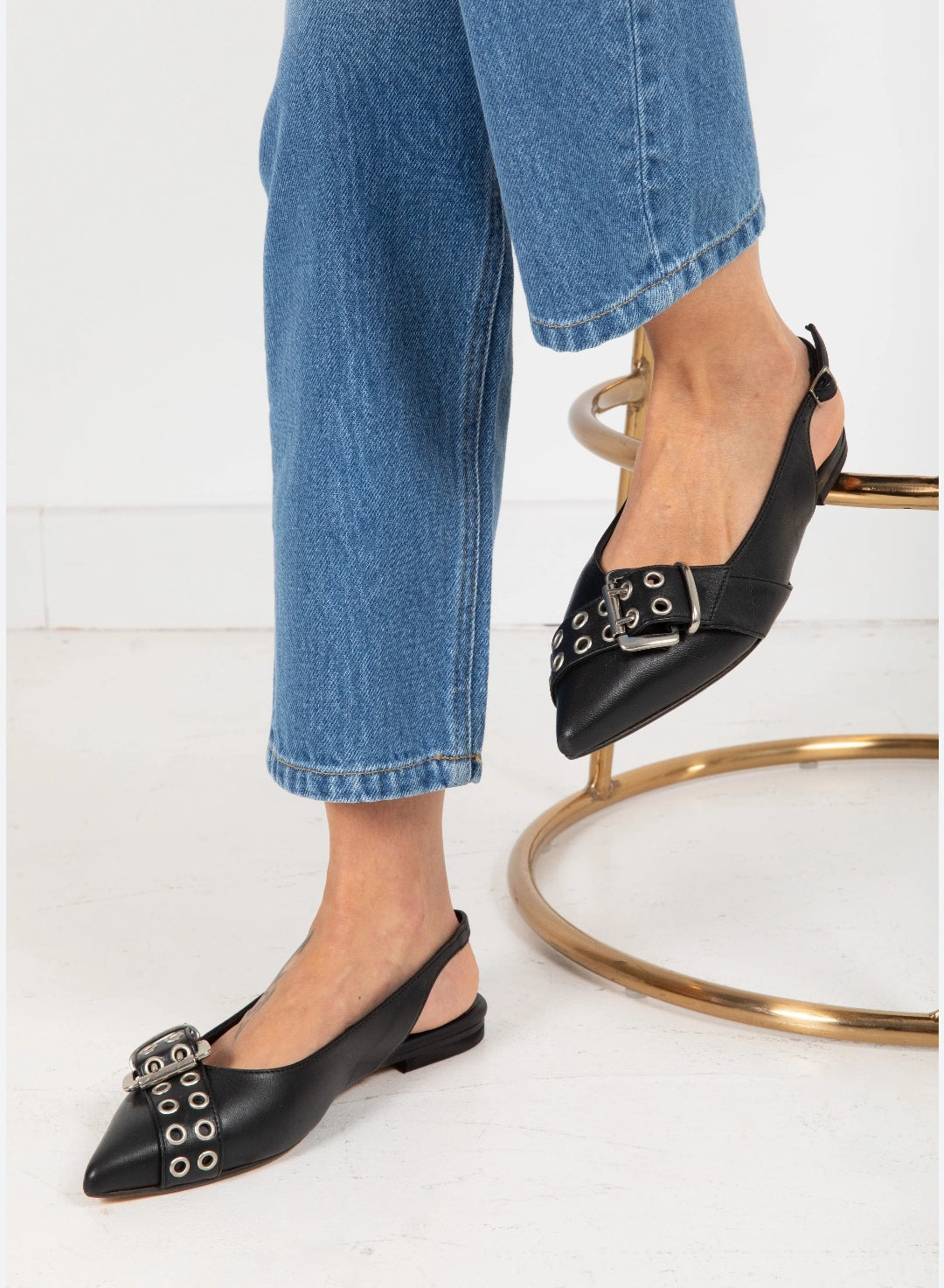 SLINGBACK FIBIA DONNA