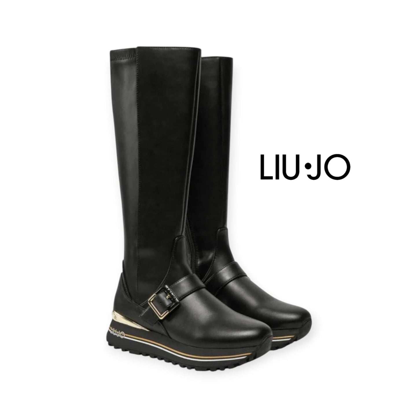 LIU JO STIVALI DONNA CON LOGO