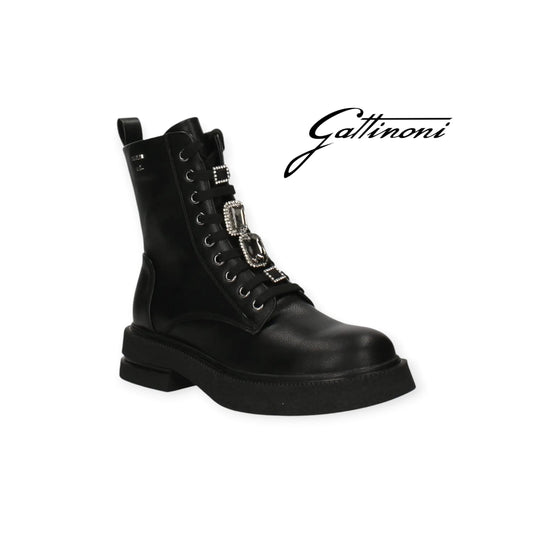 GATTINONI  - ANFIBI CON ACCESSORI CHARM DONNA