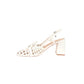 GOLD&GOLD CHANEL INTRECCIO TACCO GROSSO