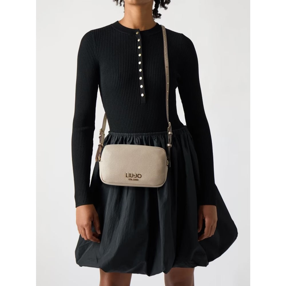 LIU JO TRACOLLA DONNA CON LOGO S CAMERA CASE