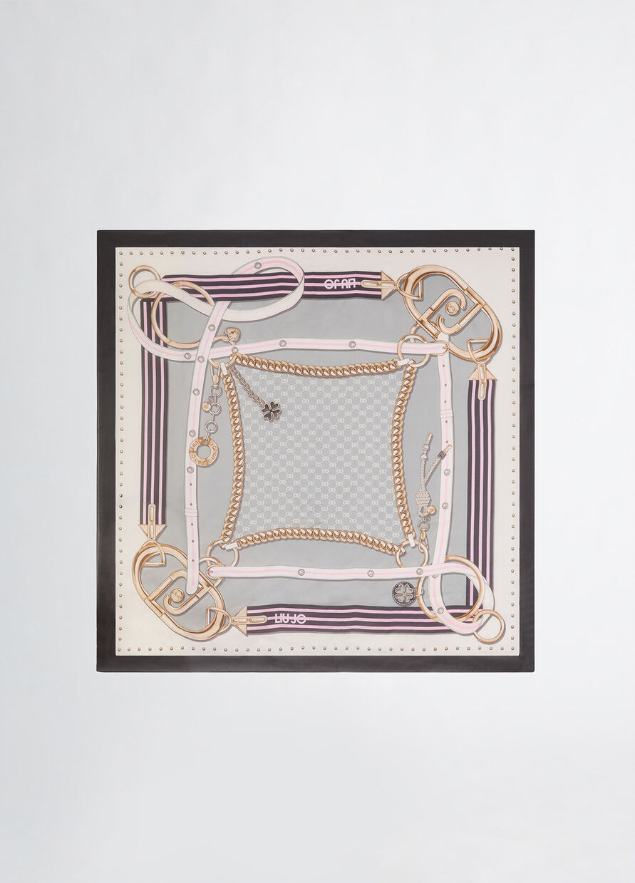 LIU JO FOULARD STRIPED DONNA