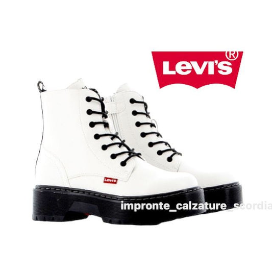 LEVI'S ANFIBI CON SCRITTA DONNA