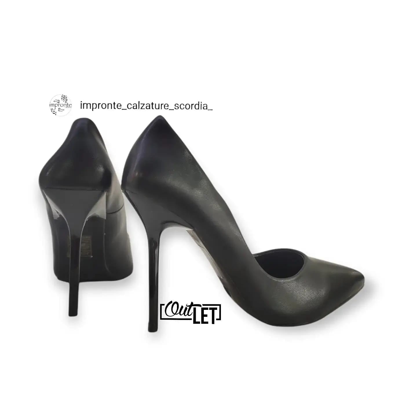 IMPRONTE SHOP -DECOLLETE DONNA SVETONIO PELLE