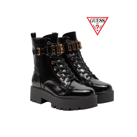 GUESS ANFIBI DONNA  CON SCRITTA LOGO