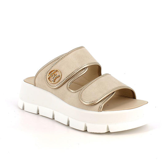 IGI&CO SANDALO CON ZEPPA BEIGE