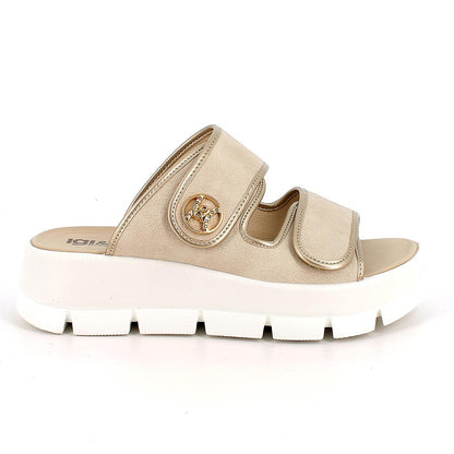 IGI&CO SANDALO CON ZEPPA BEIGE
