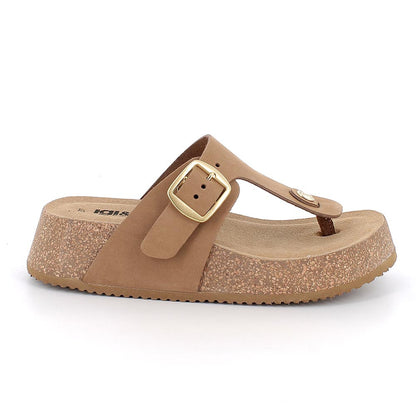 IGI&CO SANDALI INFRADITO CON ZEPPA