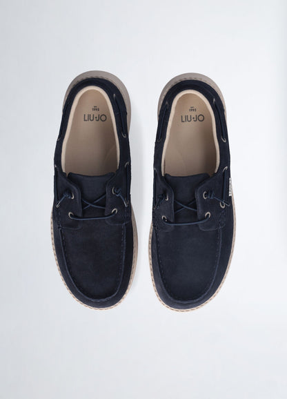 LIU JO MOCASSINO UOMO CON LOGO