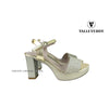 VALLEVERDE SANDALI CUOIO DONNA PLATINO
