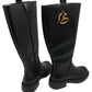 GATTINONI STIVALI GOMMA ALTI CON LOGO DONNA