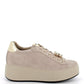 IGI & CO SNEAKERS MCQUEEN SCAMOSCIATE VISONE